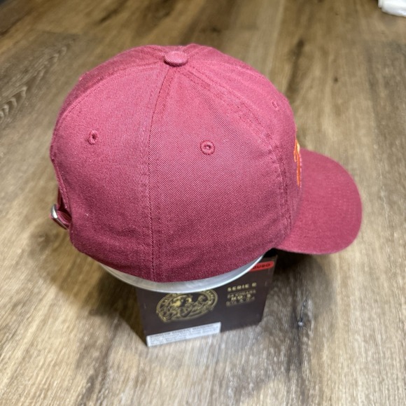 The‎ Zombies Band Hat Baseball Cap Burgundy Maroon Orange UK Punk Rock Psych Pop - Picture 6 of 6